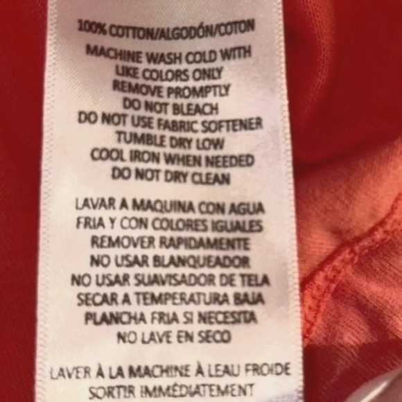 Calvin Klein Performance Bungee Hem Pocket Cotton T-Shirt Watermelon M - Picture 5 of 14